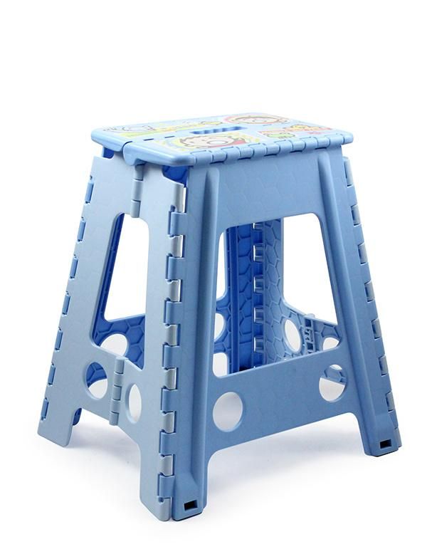 Printed Folding 45 High Adult Stool