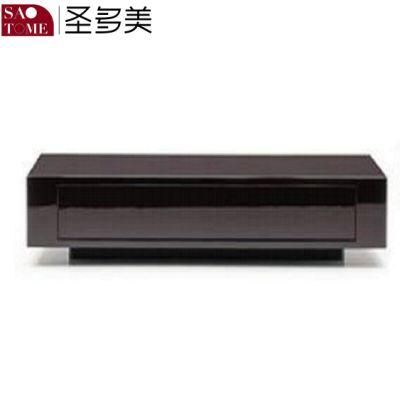 Modern New Style Living Room Walnut Long Tea Table