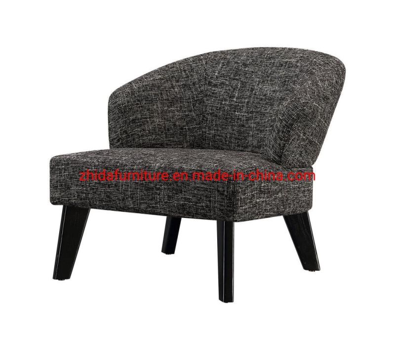 Modern Living Room Single Velvet Armchair Office Accent Fabric Chair