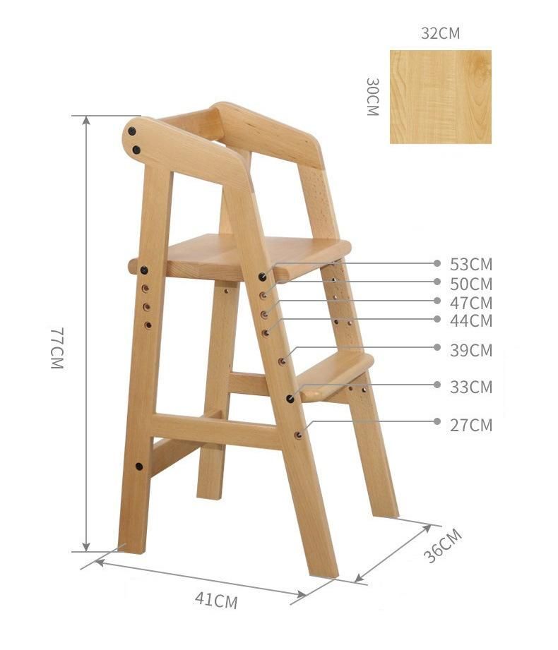 Unique Design Solid Wood Children Chair for Children Care