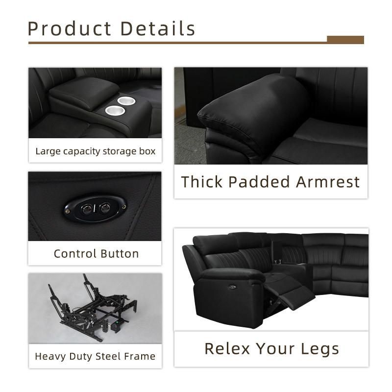 China Manufacturer Wholesale Loveseat Recliner Sofa