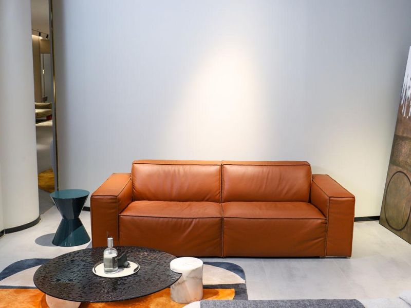 Hot Sale Chinese Manufacturer Home Furniture Leather Sofa Furniture in Living Room