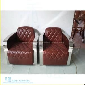 Post Modern Style Wood Frame Hotel Lobby Sofa (HW-1022C)