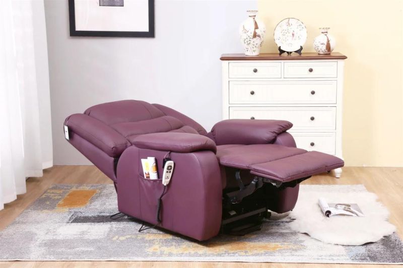 Jky Furniture Fabric Power Electric Lift Chair Reclining with Heating and Massage Function