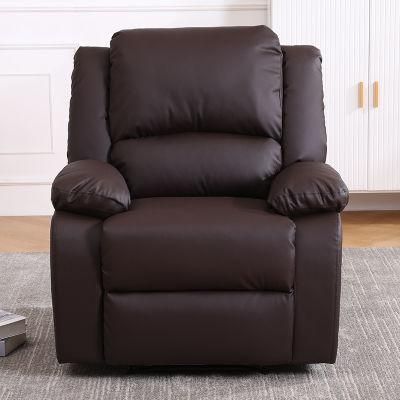 Modern Leather Living Room Sofa Recliner Chair