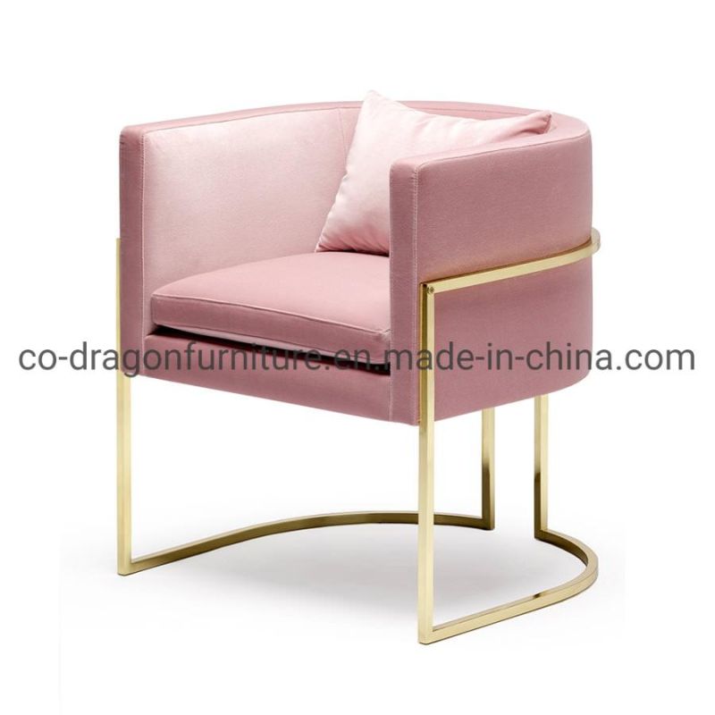 Hot Selling Modern Living Room Furniture Steel Frame Sofa Chair