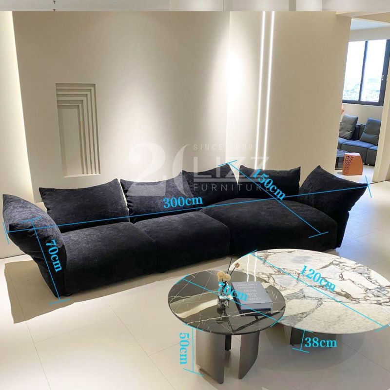 Modern Design Leisure High Quality Living Room Sofa with Coffee Table