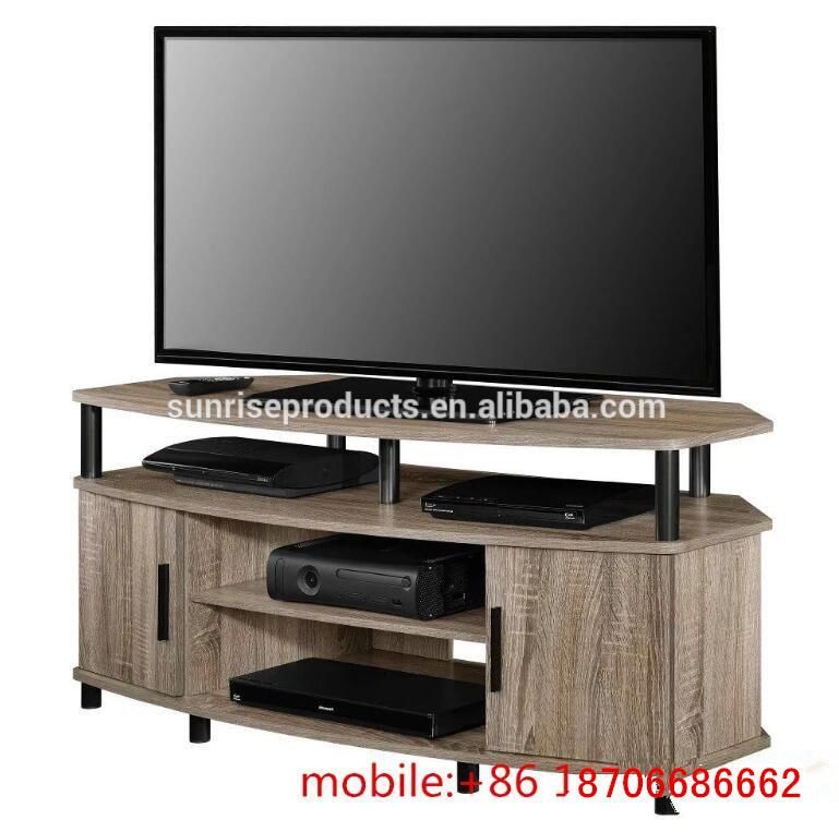 LED Wooden TV Stand Table for Living Room