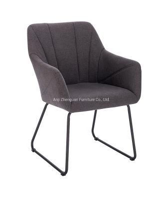 Hot Selling Metal Leisure Chair with Armrest (ZG20-073)