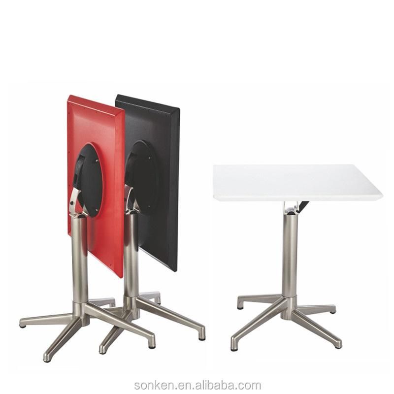 Wholesales Adjustbale Height Foldable Restaurant Cafe Table