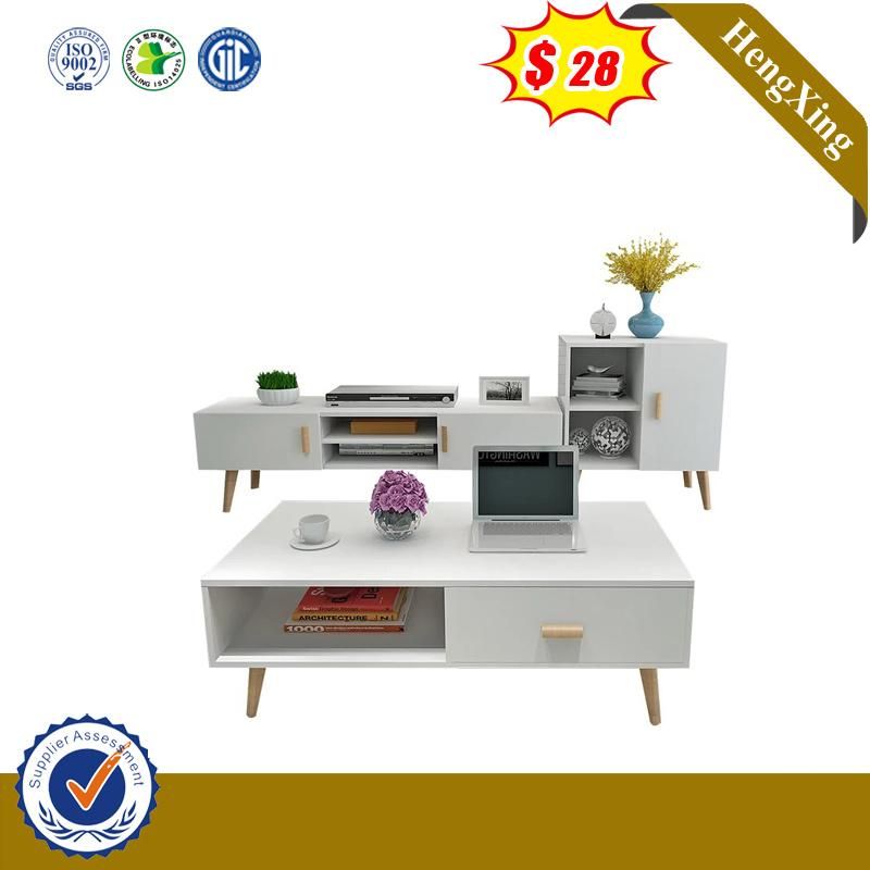 Fashion Furniture Elegant White Coffee Desk with Economic Living Room Furniture (Hx-8nr0960)