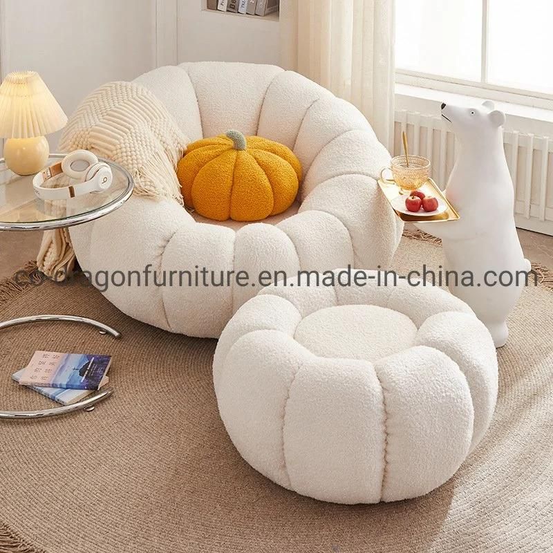 Modern Fabric Leisure Sofa with Foot for Living Room Furniture