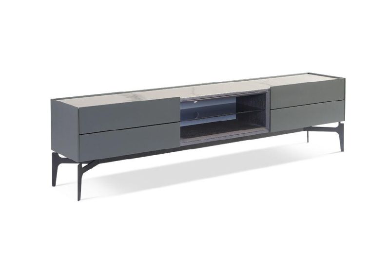 Modern Living Room Furniture Selling Walnut TV Cabinet