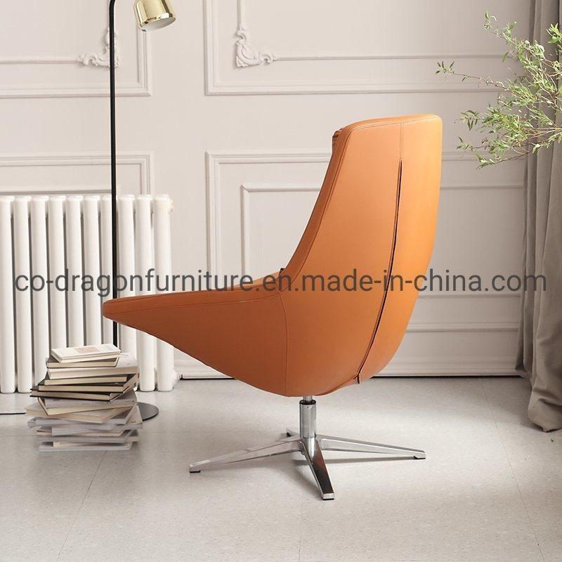 Modern Fashion Home Furniture Swivel Leisure Chair with Metal Legs