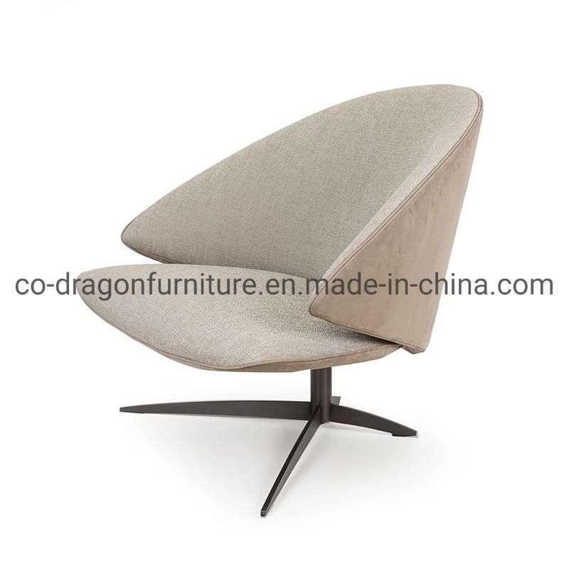 Luxury Living Room Furniture Swivel Leisure Sofa Chair with Fabric