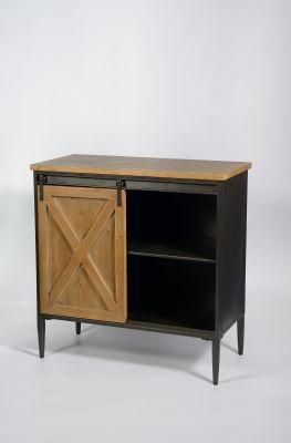 Supplying Home Furniture for Living Room Cabinets Made of Wood and Metal