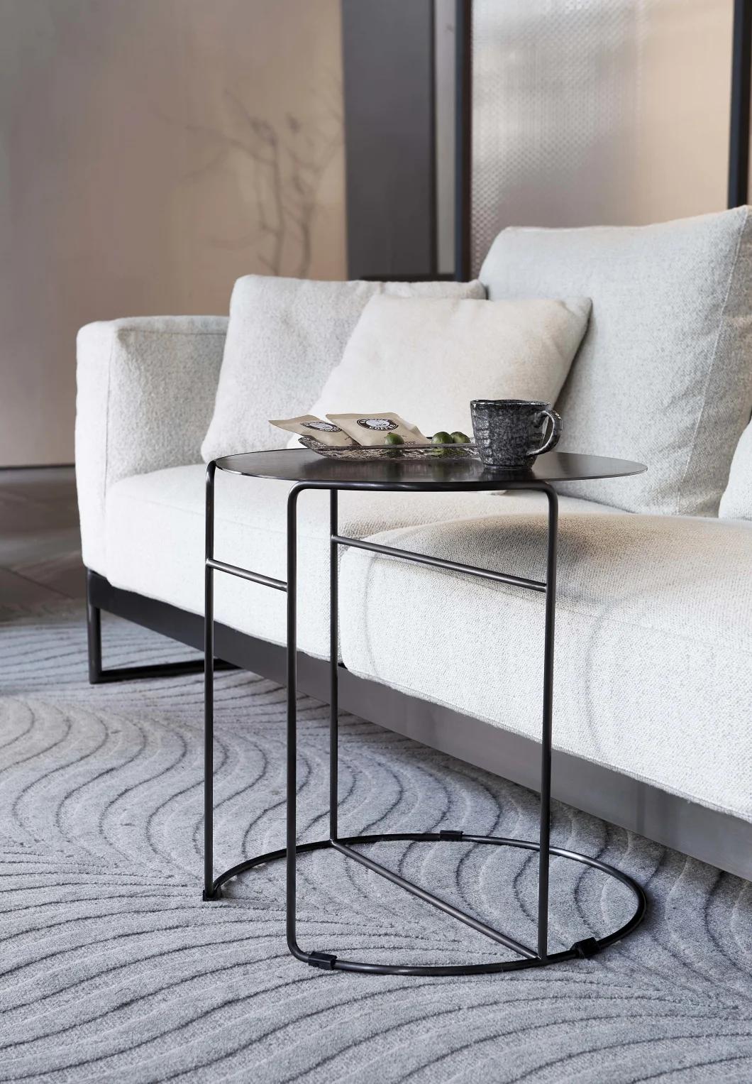 CT42c Metal Side Table, Latest Design Stainless Steel Side Table, Living Room Set in Hone and Commercial Hotel Customization