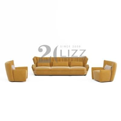 Nordic Design China Wholesale Modern Living Room Office Furniture Leisure Velvet Fabric Sofa Set