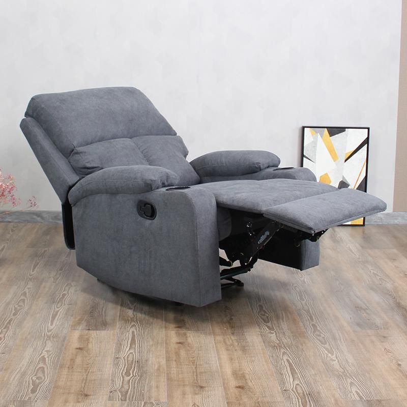 Factory Direct Supply Manual Recliner with Cup Holders