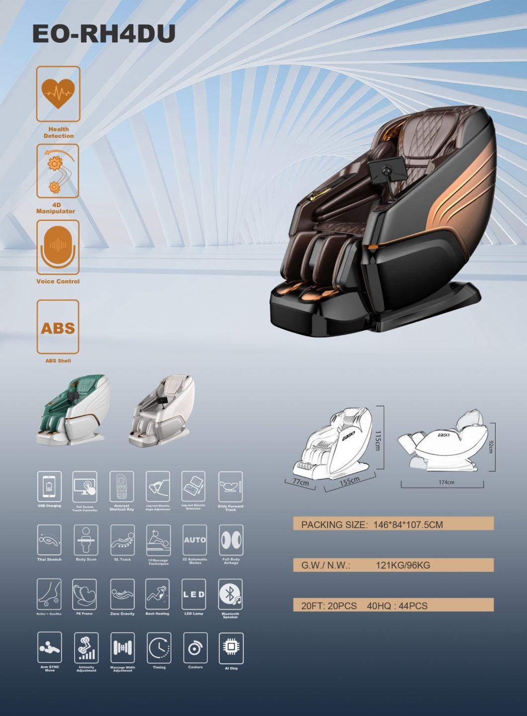 4D Zero Gravity Full Body Massage Chair Price Luxury Massage Chair