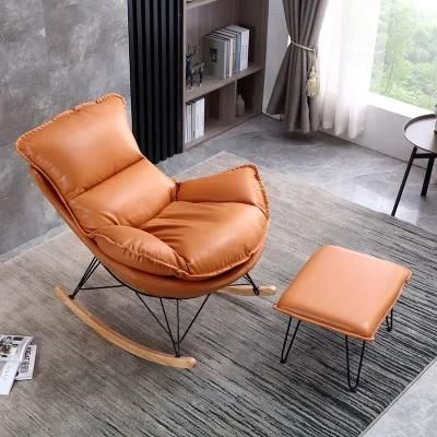 95 L 68 W 88 H Microfiber Cloth Single Casual Shaking Sofa Chair