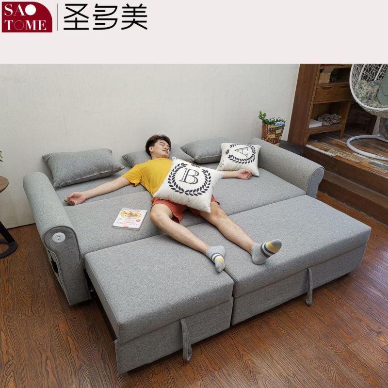 Modern Fabric Foldable Multi-Size Sofa Bed