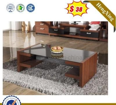 Office Living Room Cabinet Furniture TV Stand Unit Glass Top Coffee Tables