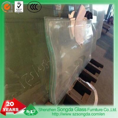 Bent Tempered Glass for Wall /Furniture Table /Glass Shelves