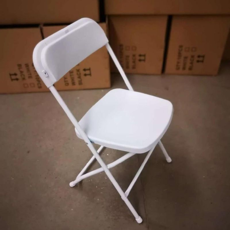 Wholesale Export White Colour Plastic Folding Events Chair