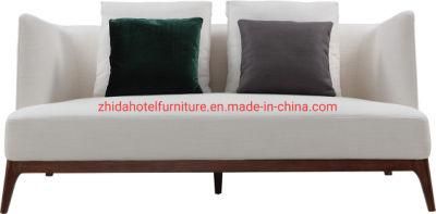 Chesterfield Brown Fabric Modern 3 Seat Sofa for Home Furniture