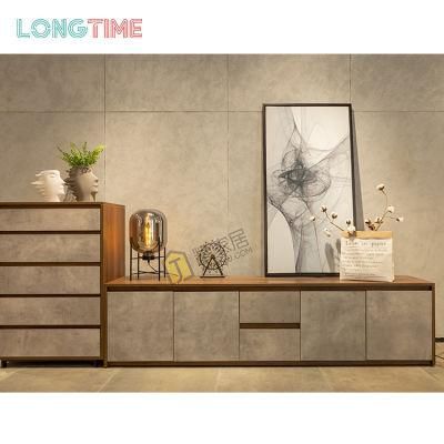 Wooden TV Cabinet Storage Modern Design TV Display Stand