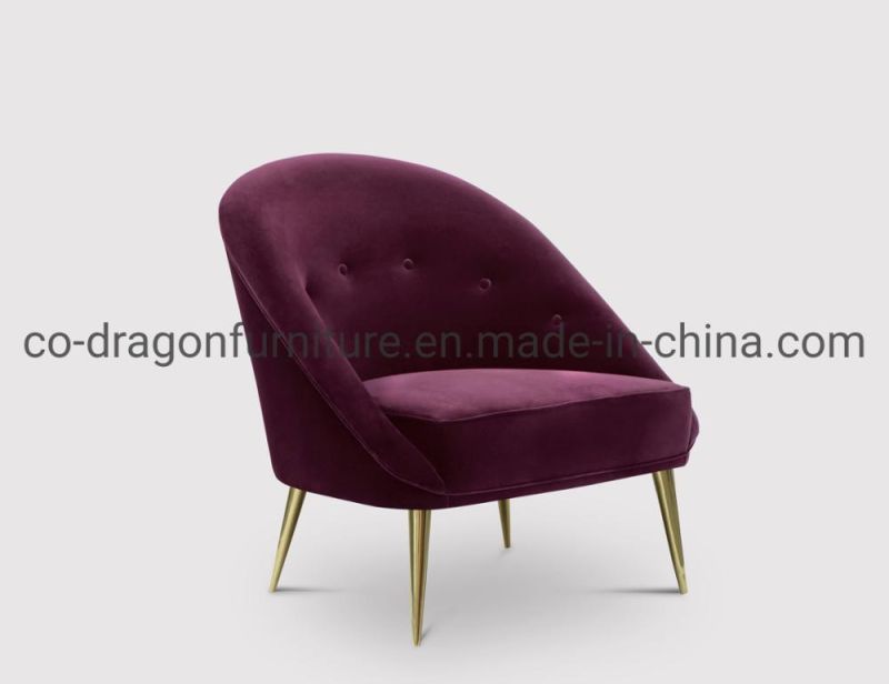 Modern Living Room Furniture Luxury Leisure Sofa Chair with Arm