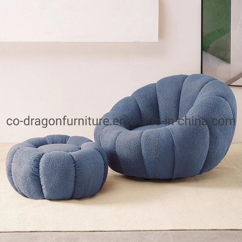 Modern Fabric Leisure Sofa with Foot for Living Room Furniture