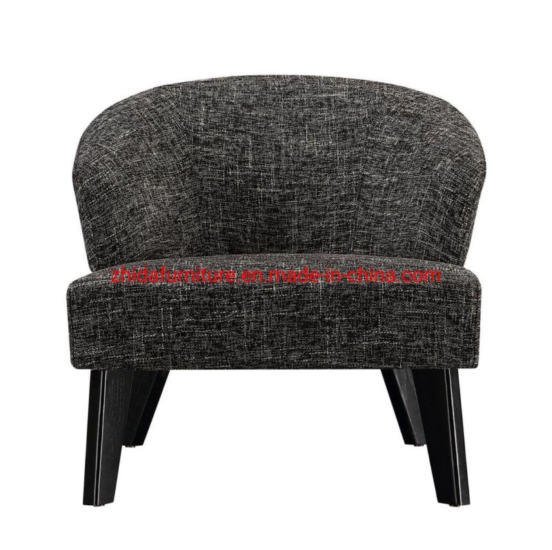 Modern Living Room Single Velvet Armchair Office Accent Fabric Chair