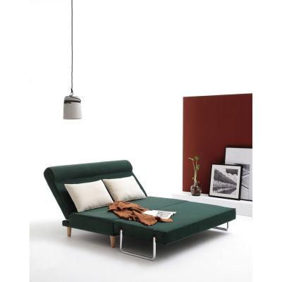 Wholesale Market Chesterfield Furniture Modern Simple Leisure Living Room Folding Green Sofa