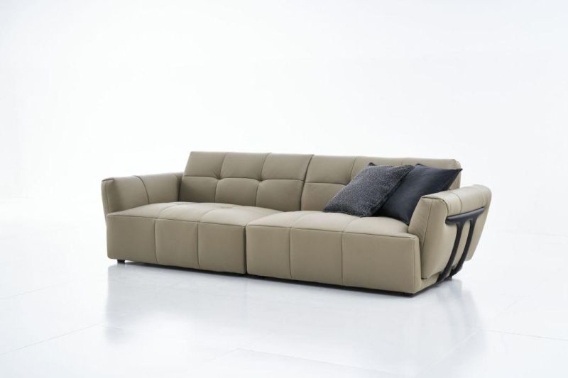 PF95 4 Seater Leather Sofa, Latest Design Sofas, Living Set in Home and Hotel Furniture Customization