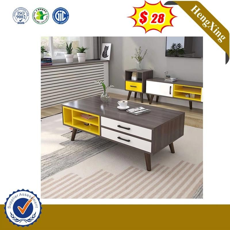 2020 Modern Plasama Simple No Handle Design Office Plastic TV Table