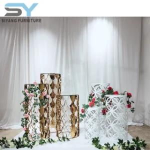 Wedding Furniture White Flower Stand for Home Party Event Decoration