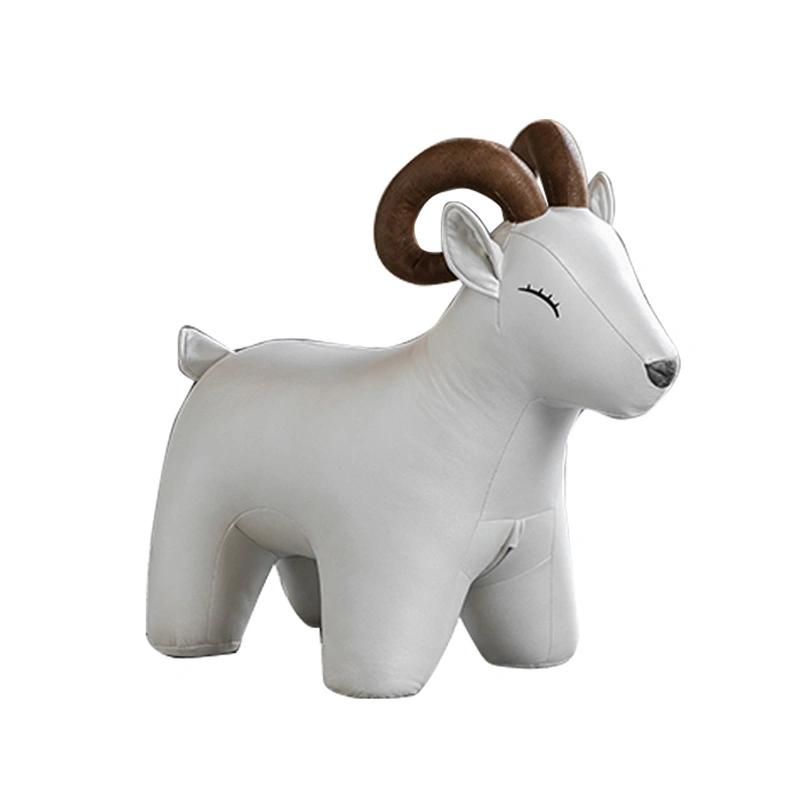 Li&Sung Hot Sale Children Cute Goat Animal Shape Stool