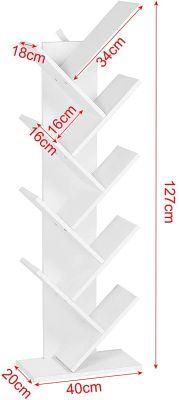 Corner Simple Library Home Office Eight Shelves 40*127*20cm