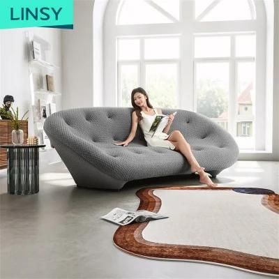 Linsy Modern Design Green Gray Sofa Set Fabric Couch Furniture Living Room Sofas Tbs021