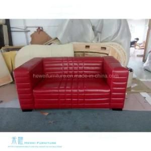 Modern Living Room Leather Lounge Sofa Set (HW-5449S)