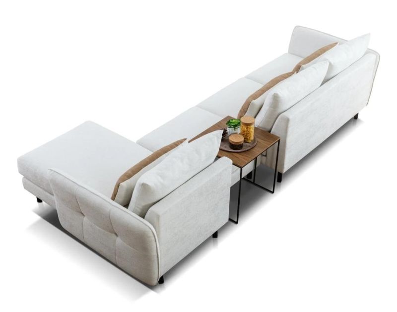 Fabric Modern Living Room Furniture Chinese Home Reception Restaurant Sofa