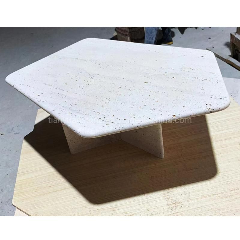 Nordic Outdoor Office Furniture Marble Side Table Luxurious Coffee Table