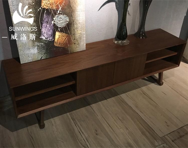 Modern and Simply Wood Home Furniture MDF TV Stand TV Table for Living Room