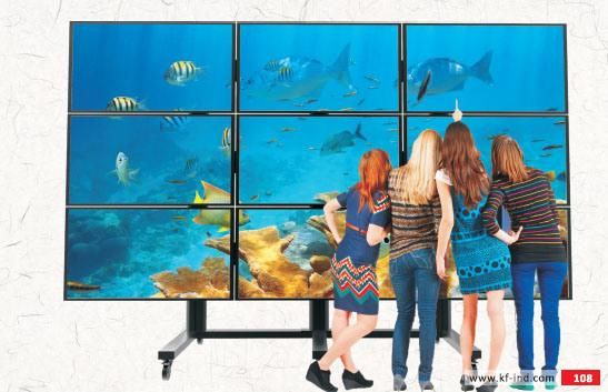 Video Wall Stand 9 Screens 40-55" (3*3) (AW 900)