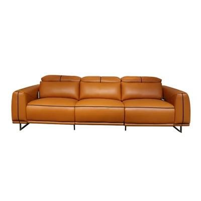 Hot Modern Minimalist Electric Sofa Recliner PVC Functional Sofa Bed Living Room Combination Sofa