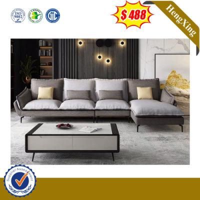 Grey Fashion Color Multi-Person Furniture Hotel Restaurant Fabric Sofa