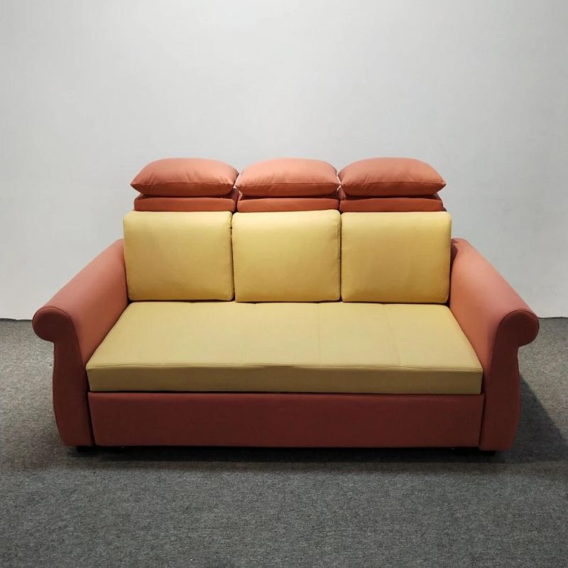 Factory Cheap Price Factory Sofabed Three Seater Pulling out Sofa Sleeper