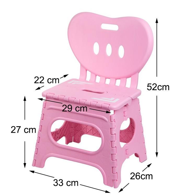 Children′ S Breathable Folding Back Chair